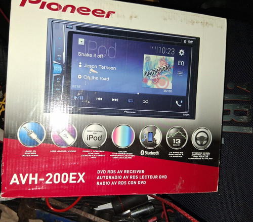 Pioneer avh 200ex 2in - pioneer, 6.2in