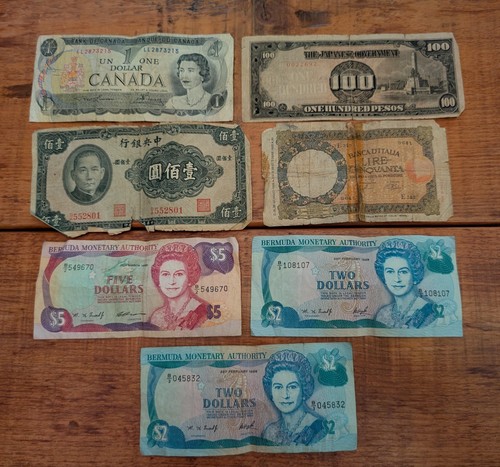 Foreign money paper total - foreign, 7