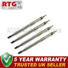 4x Glow Plugs Fits Renault