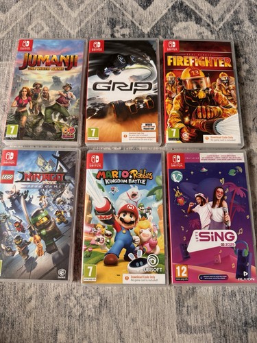 Nintendo switch games - 1, 6