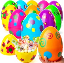 12pcs Jumbo Fillable Easter