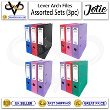 A4 Lever Arch Files 3-Pack