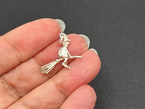 Vintage silver witch - , on