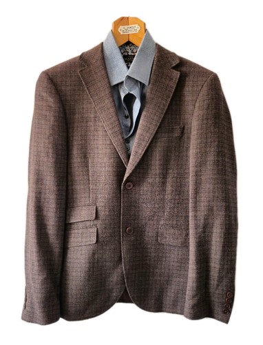 Next mens reg blazer brown - mens,