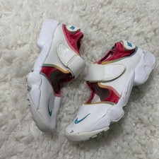 Nike Air Rifts White and Pink