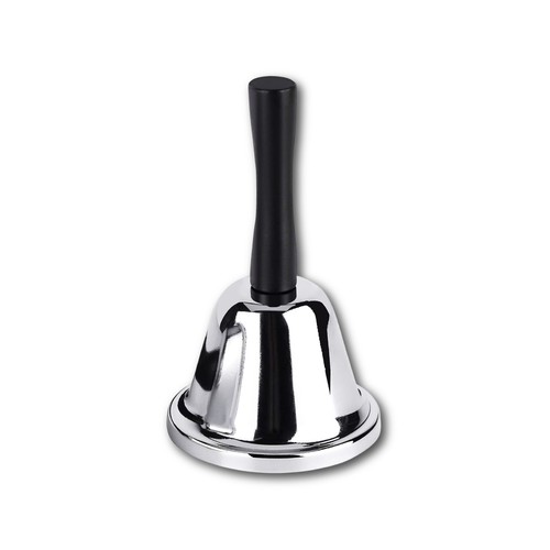 Metal hand held bell - held, alarm