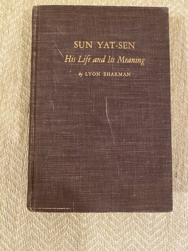 First edition 1934 sun yat - first,