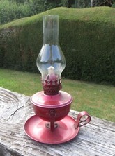 Small Vintage Hand Held & Wall Mounting Oil Lamp - Anchor Shanghai China L333