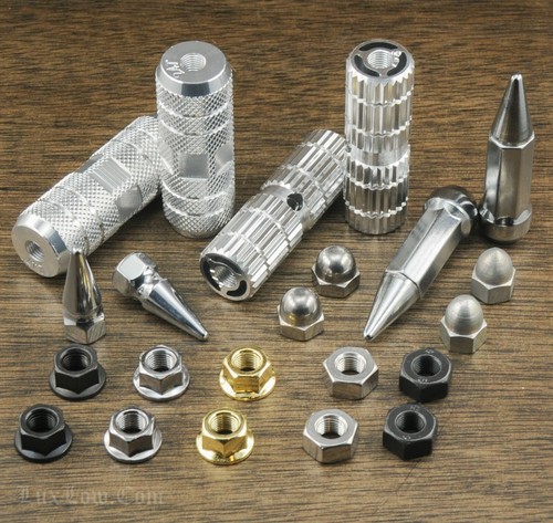 Chopper bicycle axle nuts - bicycle,