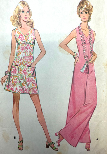 Vntg 1970 sleeveless - 1970,