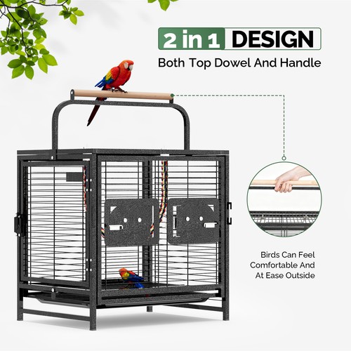 Small parakeet wire bird - small,