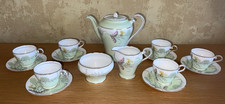 Vintage AYNSLEY  Bone China 'WAYSIDE' 15 Piece Coffee Set