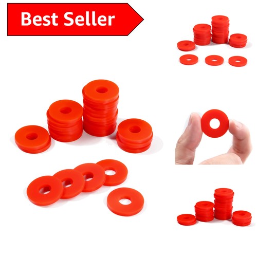 Red silicone gaskets pack - gaskets,