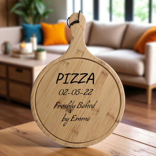 Personalised pizza serving - personalised,