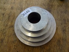 Harrison Graduate machine 4 step pulley 3 3/8" - 6 3/8", small dent