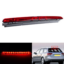 For Audi A4 B7 Avant 05-08 Rear High Level Third LED Brake Stop Light Red Lens