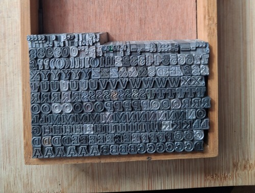 Metal letterpress printers - letterpress,