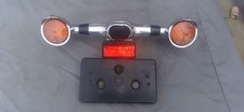 Honda Valkyrie F6c Chrome Rear Indicators, Numberplate Light And Plate Mount.