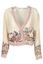 DRIES VAN NOTEN BIEGE SILK