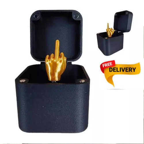 1pc middle finger box - finger, in
