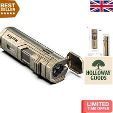Stylish Brass Retro Triple Jet Lighter - Adjustable Flame for BBQ & Camping Use