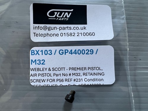 Spare part for webley - webley, scott