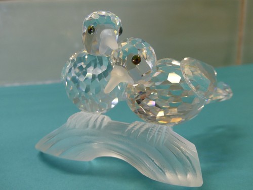 Swarovski crystal turtledoves - swarovski,