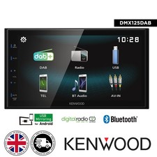 Kenwood DMX125DAB 6.8" DAB