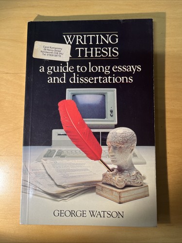 Writing thesis guide - writing, a