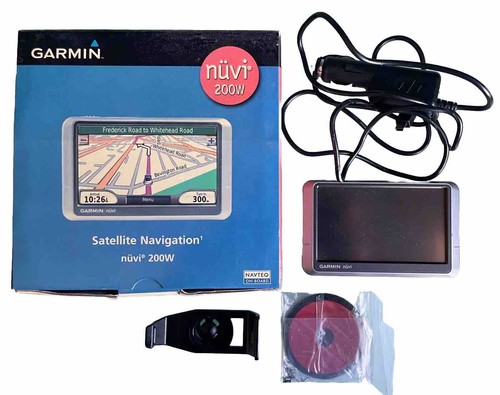 Garmin nuvi 200w - satnav, with