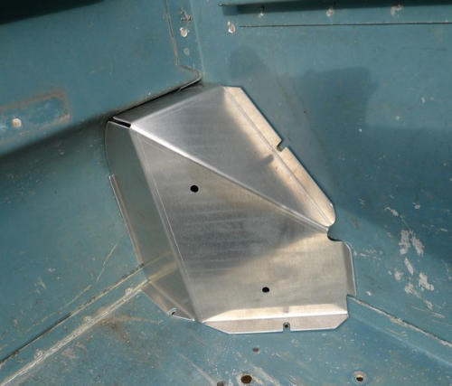 Rear body tub lamp - body,