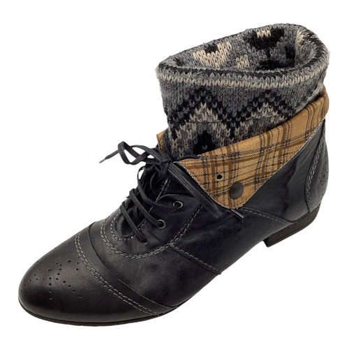 Dune womens brogue ankle boots - dune,