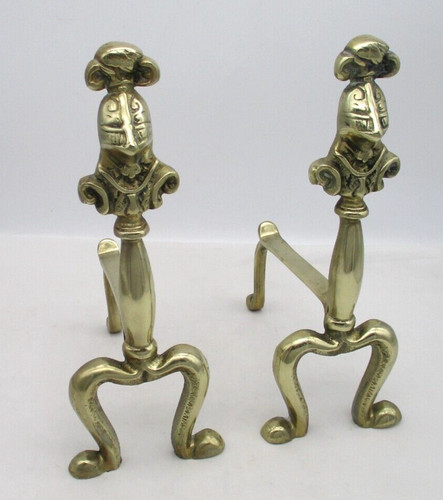 Good pair vintage brass - good,
