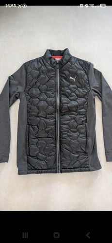 Puma quilted golf jacket size - golf,