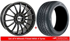 Alloy Wheels & Tyres Wider Rears 19" DRC Rapide For Merc E-Class E55 AMG [W211]