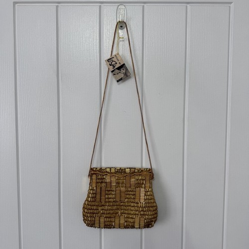Soir vintage gold beaded - le,