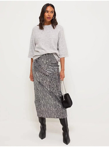 Bnwt grey sequin - bnwt,