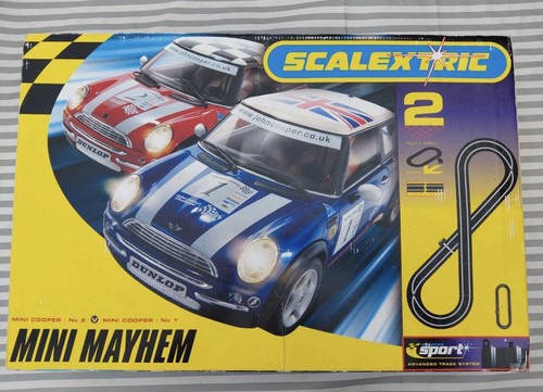 Scalextric mini mayhem - scalextric, mayhem,