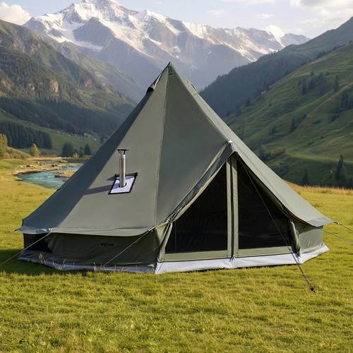 Canvas bell tent 5m - tent,
