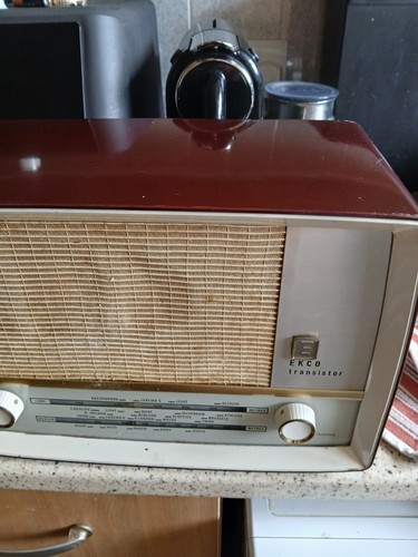 Vintage 1960 ekco model - 1960's, no