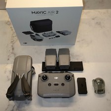 DJI Mavic Air 2 Fly More Combo Camera Drone Bundle - Great Condition