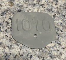 Classic Mini 1070 / 1071 Engine Badge Austin Morris Rover Cooper S Tag Metal