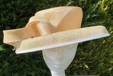 Whiteley fine straw hat - straw, w