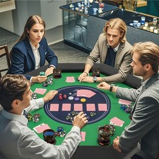 48 Inch Folding Poker Table