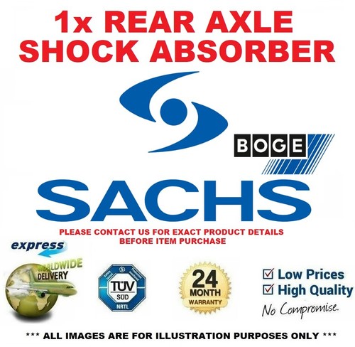 Sachs boge rear - 1x, axle