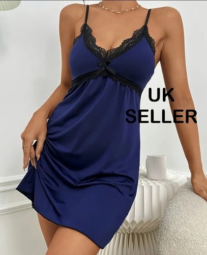 Women satin chemise - chemise, lingerie