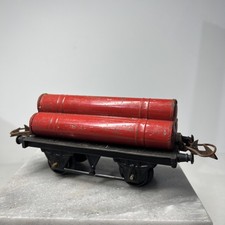 Vintage Hornby O Gauge Tinplate -Gas Cylinder Wagon  GWR circa 1926