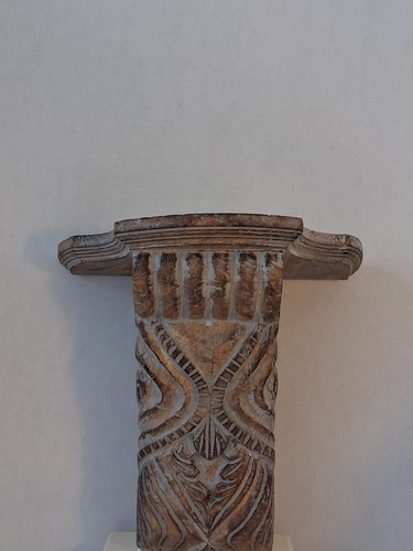 Indian hand carved wood - ,
