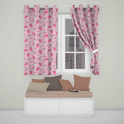 Blackout eyelet curtains cute - curtains,