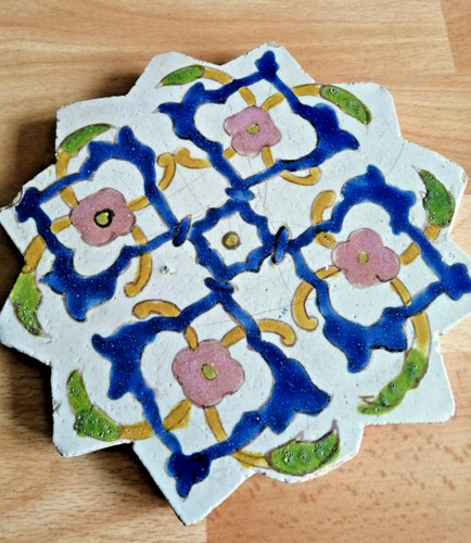 Beautiful star shaped tile - star,